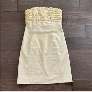 Lilly Pulitzer Seersucker Strapless Dress
